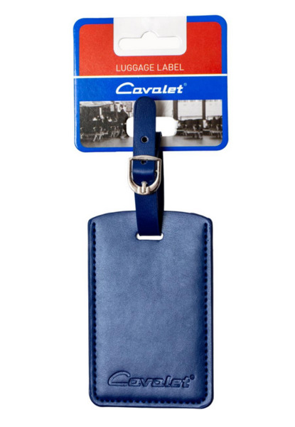 CAVALET 92205.70 Luggage Tag, Blue Metallic