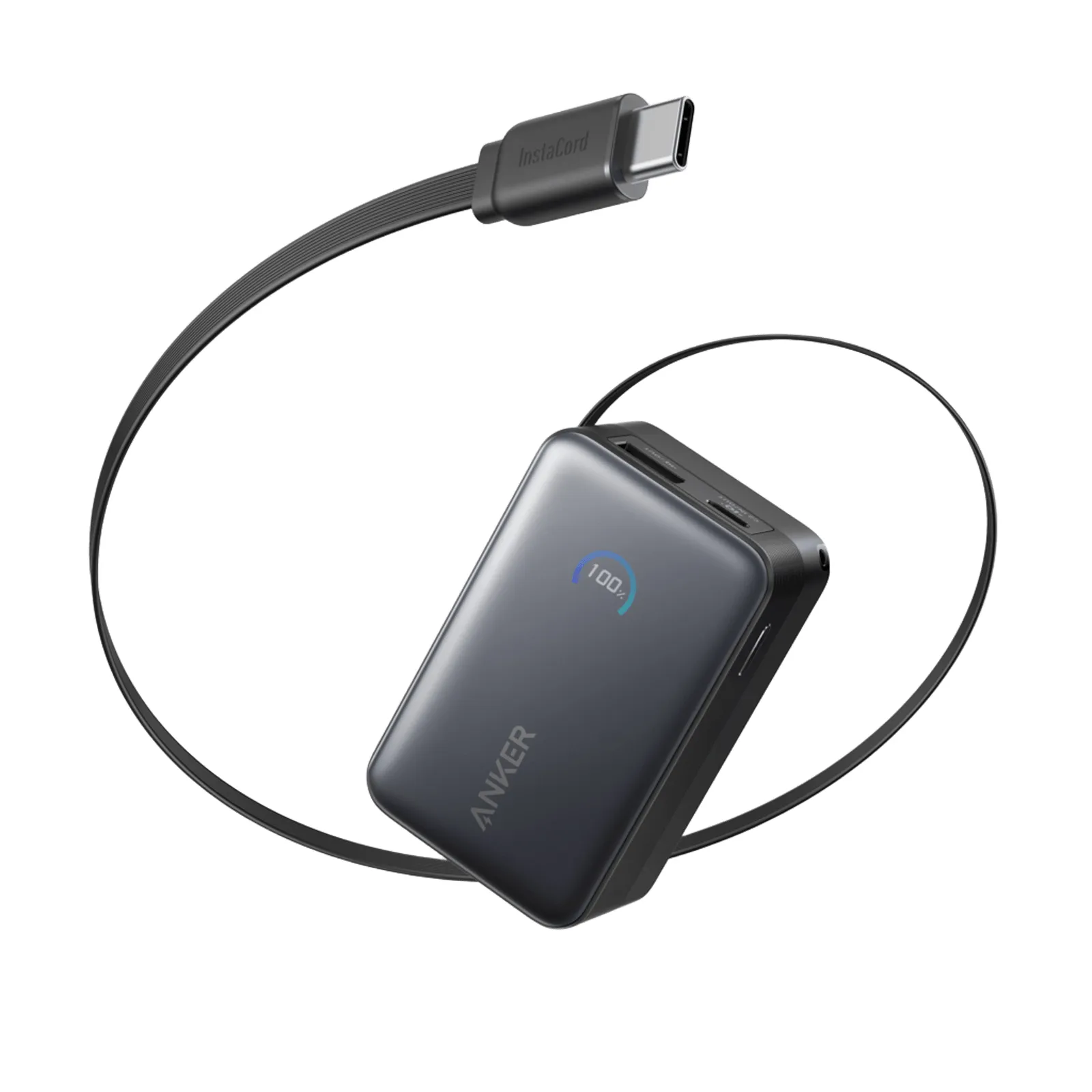 Anker Nano 10000mAh, 45W, PD 45W - powerbank, svart