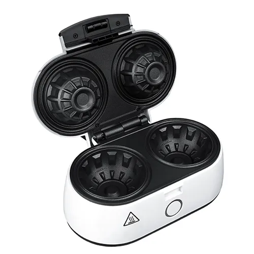 Adler AD 3062 V&aring;ffelsk&aring;lsj&auml;rn, 1000 W, Vit, 2 v&aring;fflor