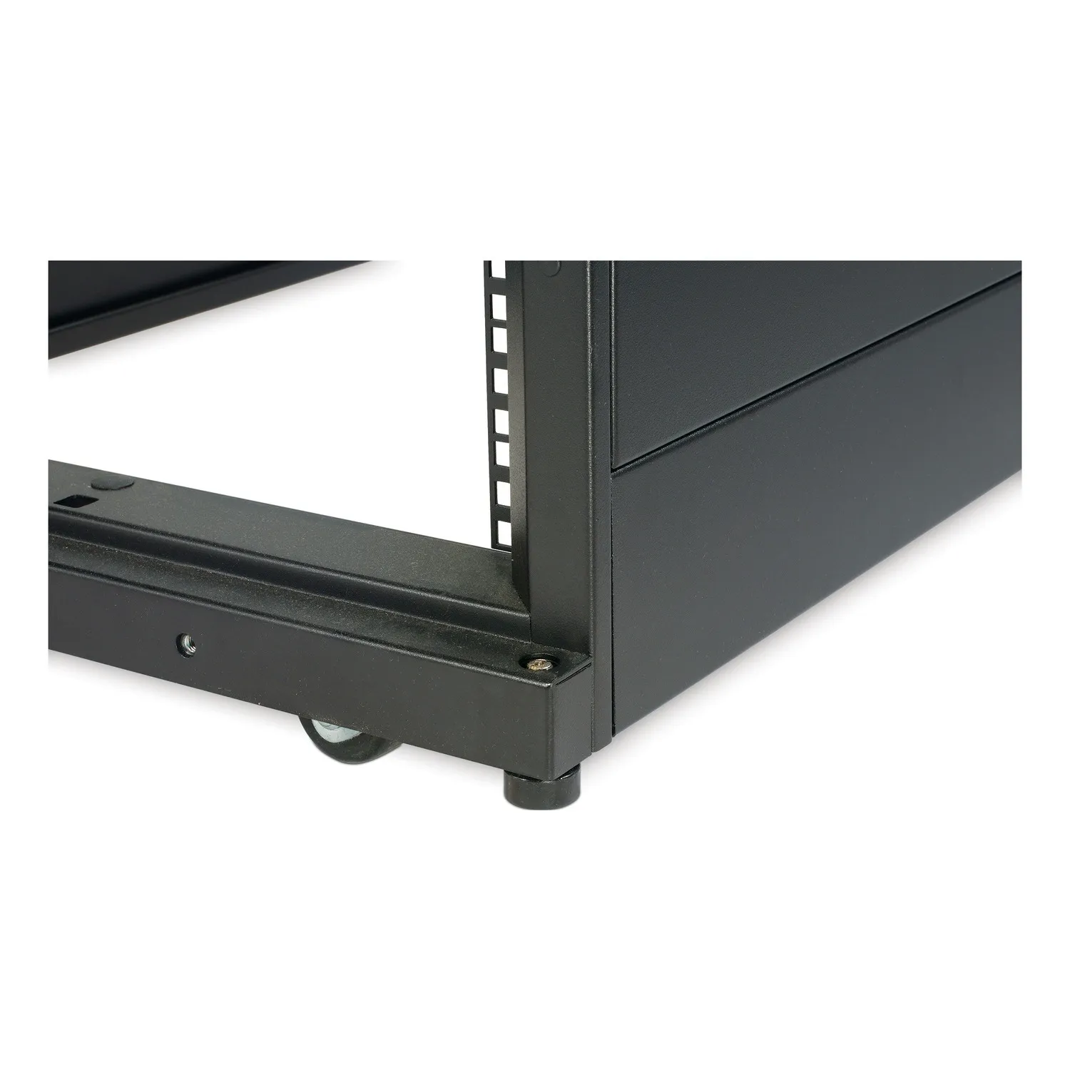 APC NetShelter SX 24U 19" Rack Enclosure Black 600mm Wide x 1070mm Deep 89 Kg. Includes: Casters, Roof, Doors, Key(s), Leveling feet, Roof, Side Panels.