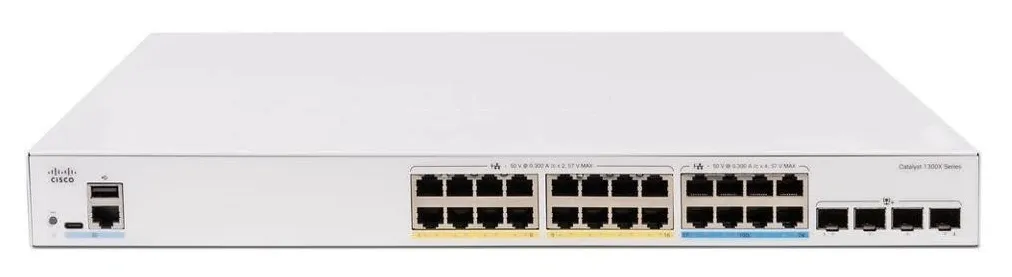 Cisco Catalyst 1300X C1300X-24T-4X - Managed Layer 3 Switch, Grey