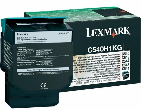 Lexmark C540H1KG Toner cartridge, Black