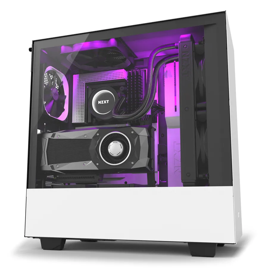 NZXT H500i - Matte White/Black