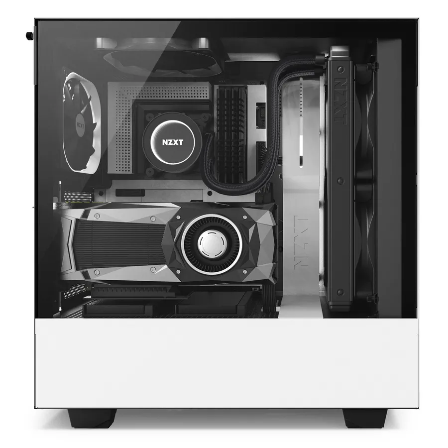 NZXT H500i - Matte White/Black