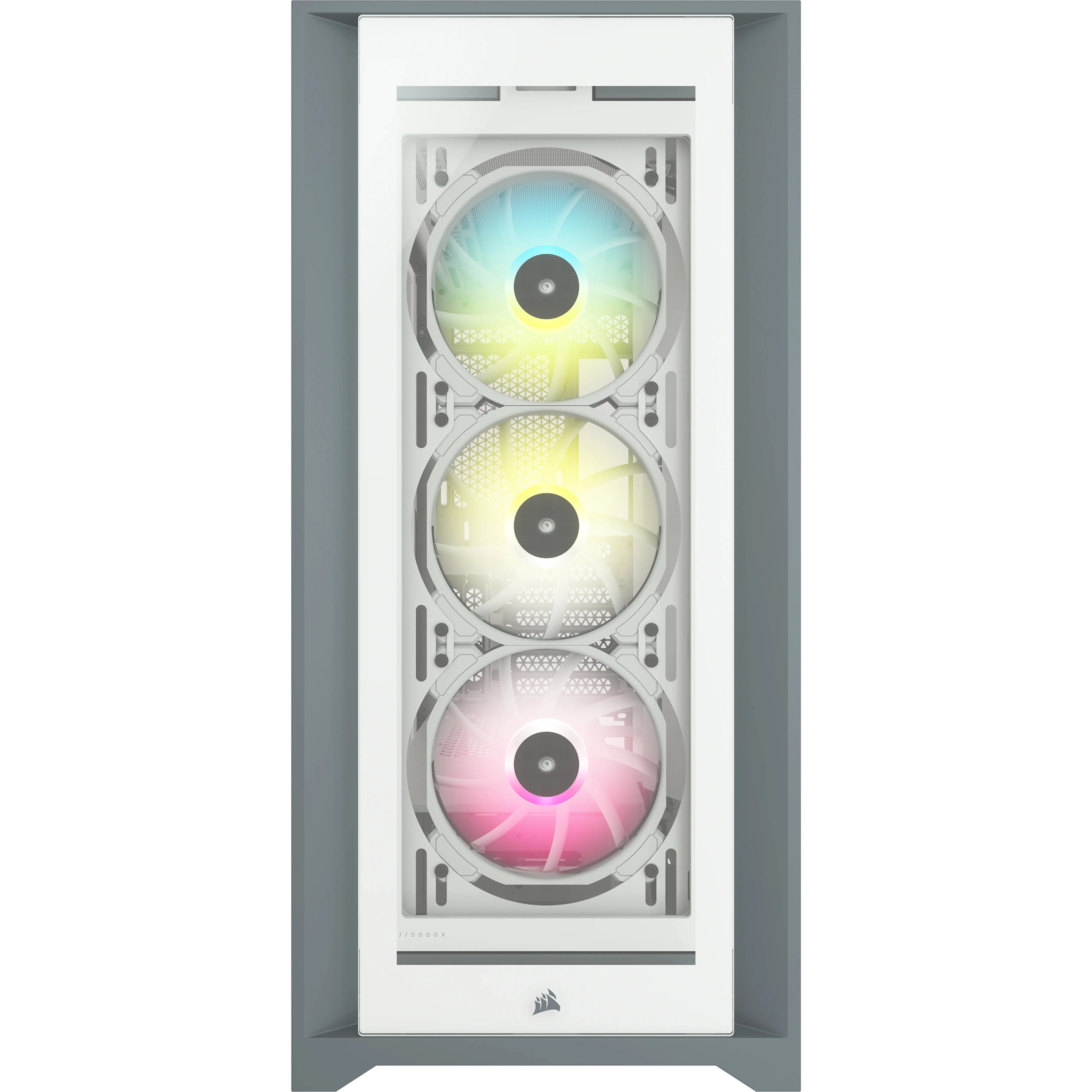 Corsair iCUE 5000X RGB - Mid Tower case, White