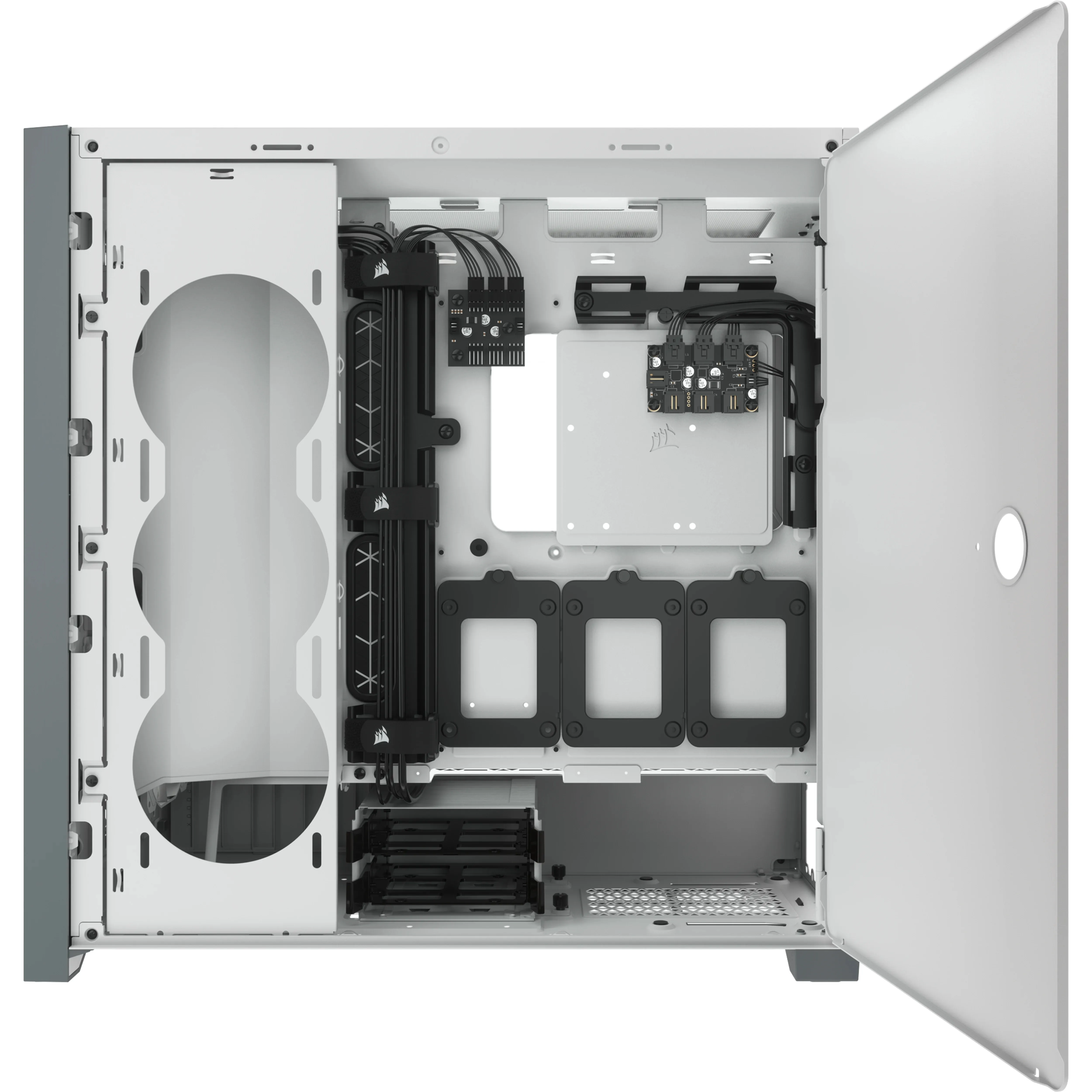 Corsair iCUE 5000X RGB - Mid Tower case, White
