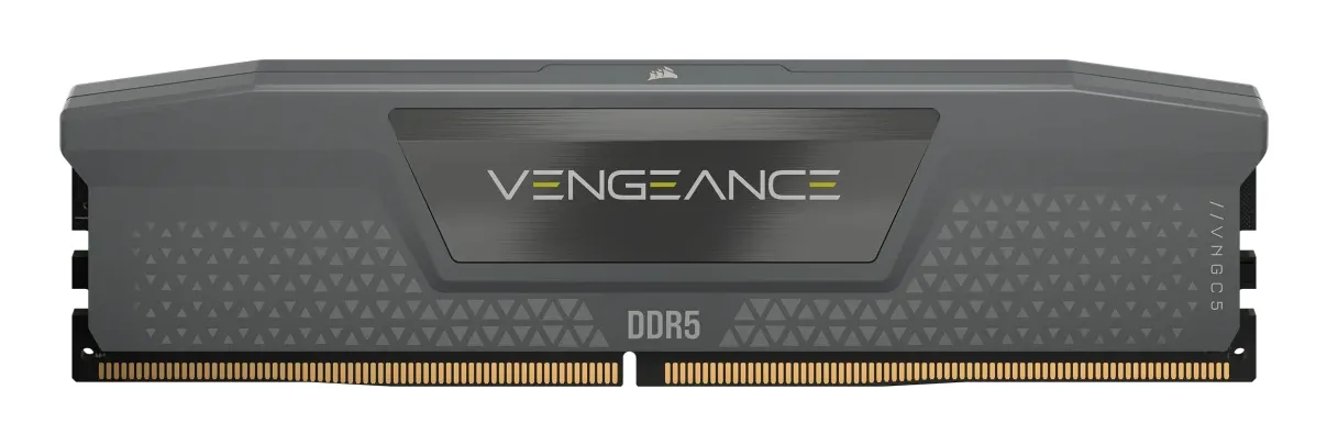 Corsair VENGEANCE 32GB (2 x 16GB) DDR5 6000 MHz, CL38 Memory, Grey (EXPO, XMP)
