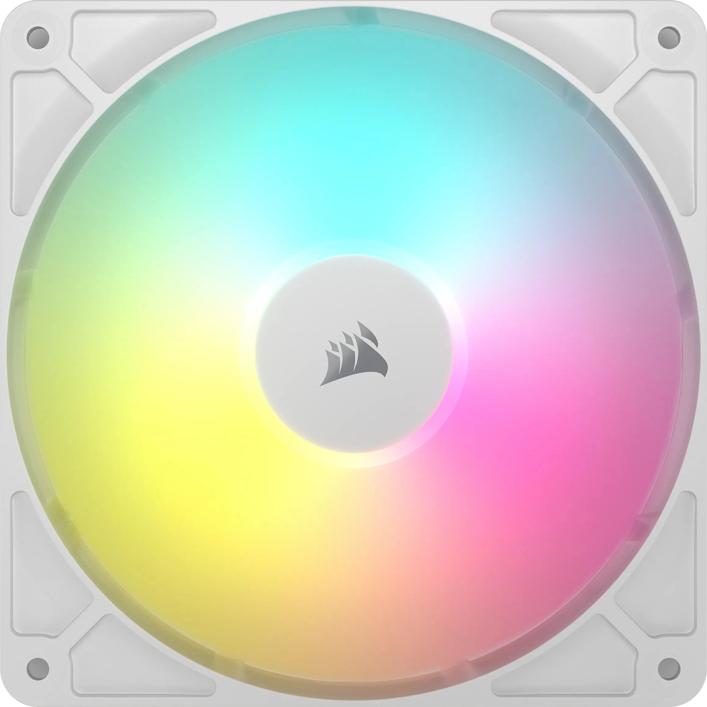Corsair RS140 140mm ARGB - case fan, white, 2-pack