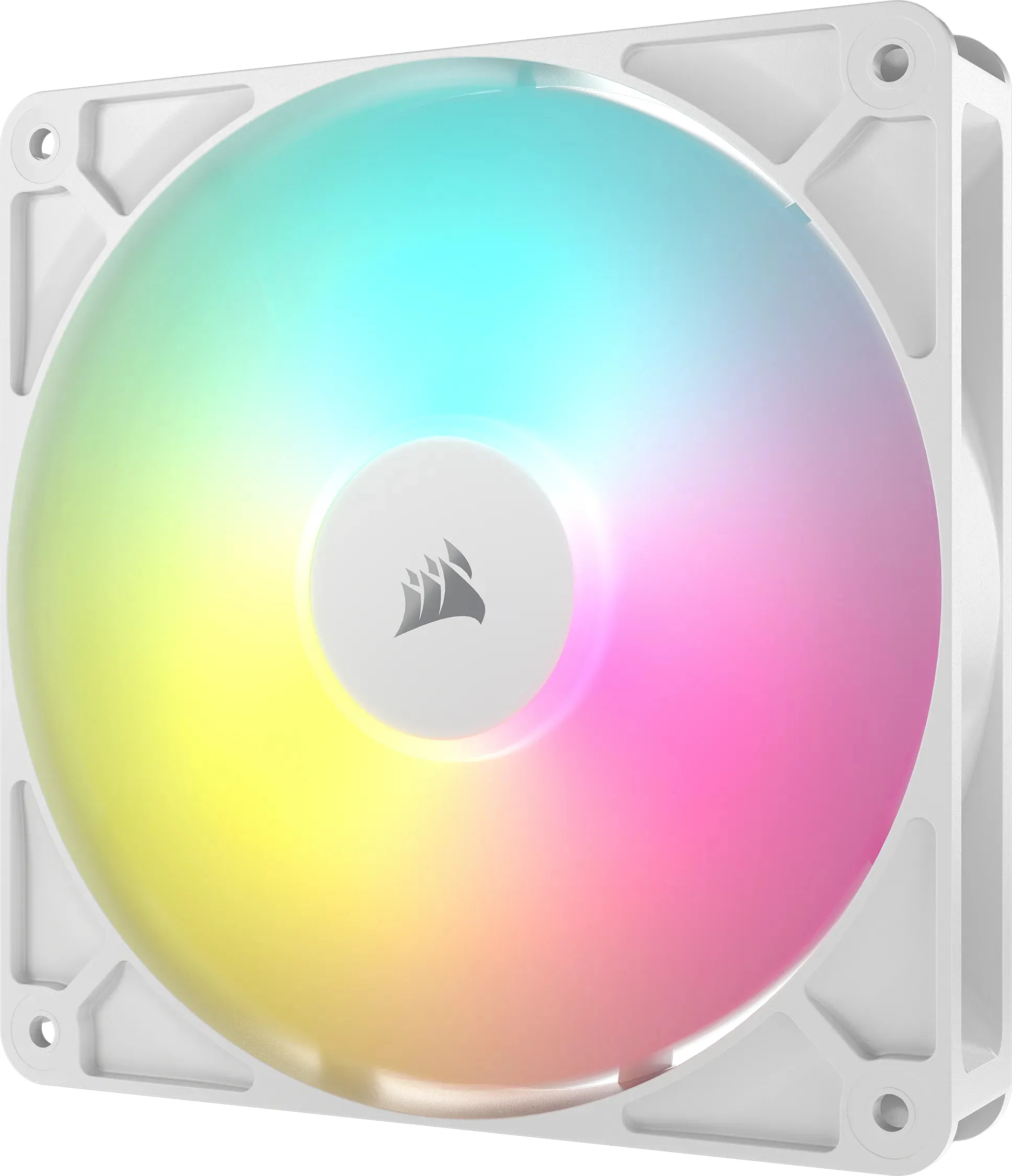 Corsair RS140 140mm ARGB - case fan, white, 2-pack
