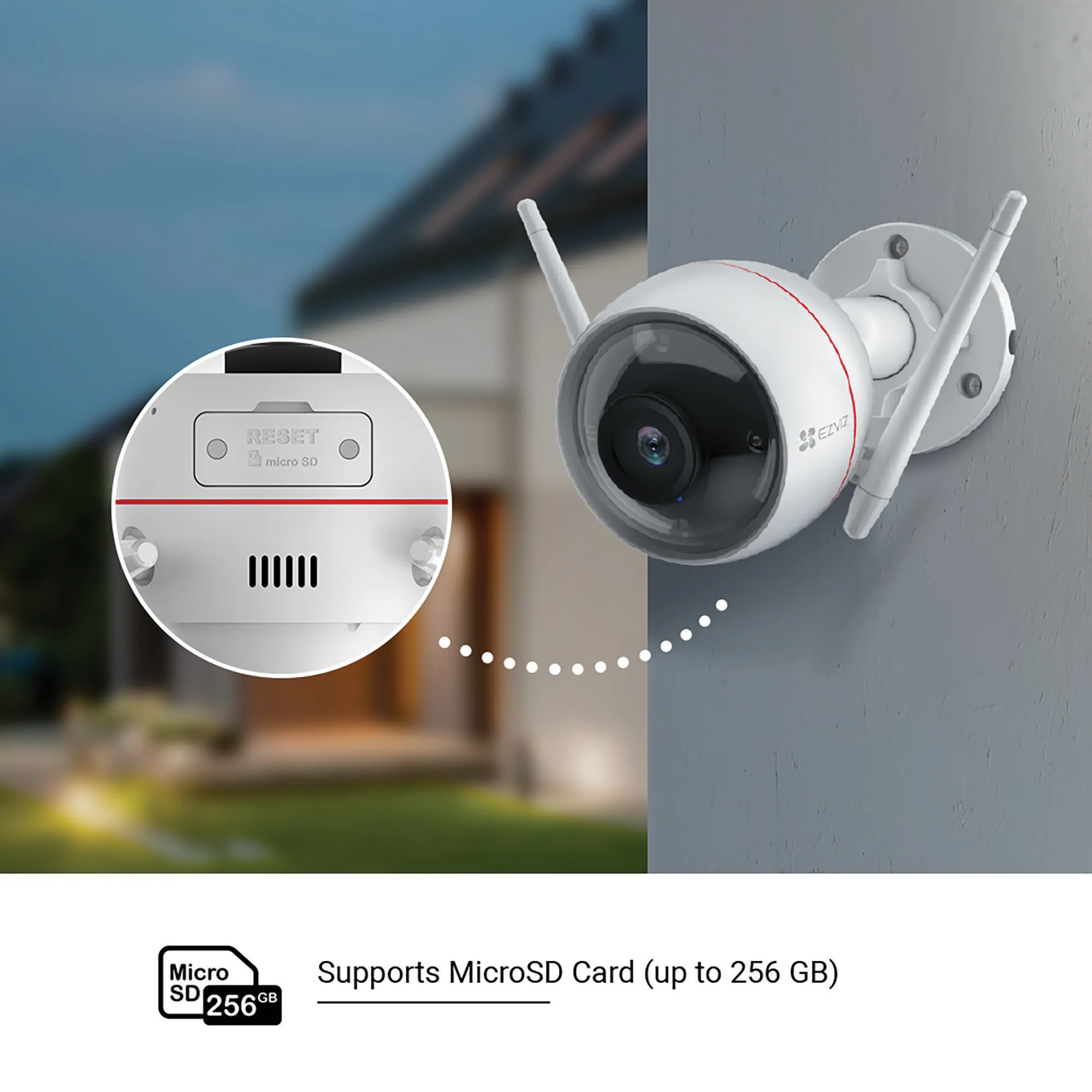 EZVIZ C3W Pro, 1080p, Wi-Fi - surveillance camera for outdoor and indoor