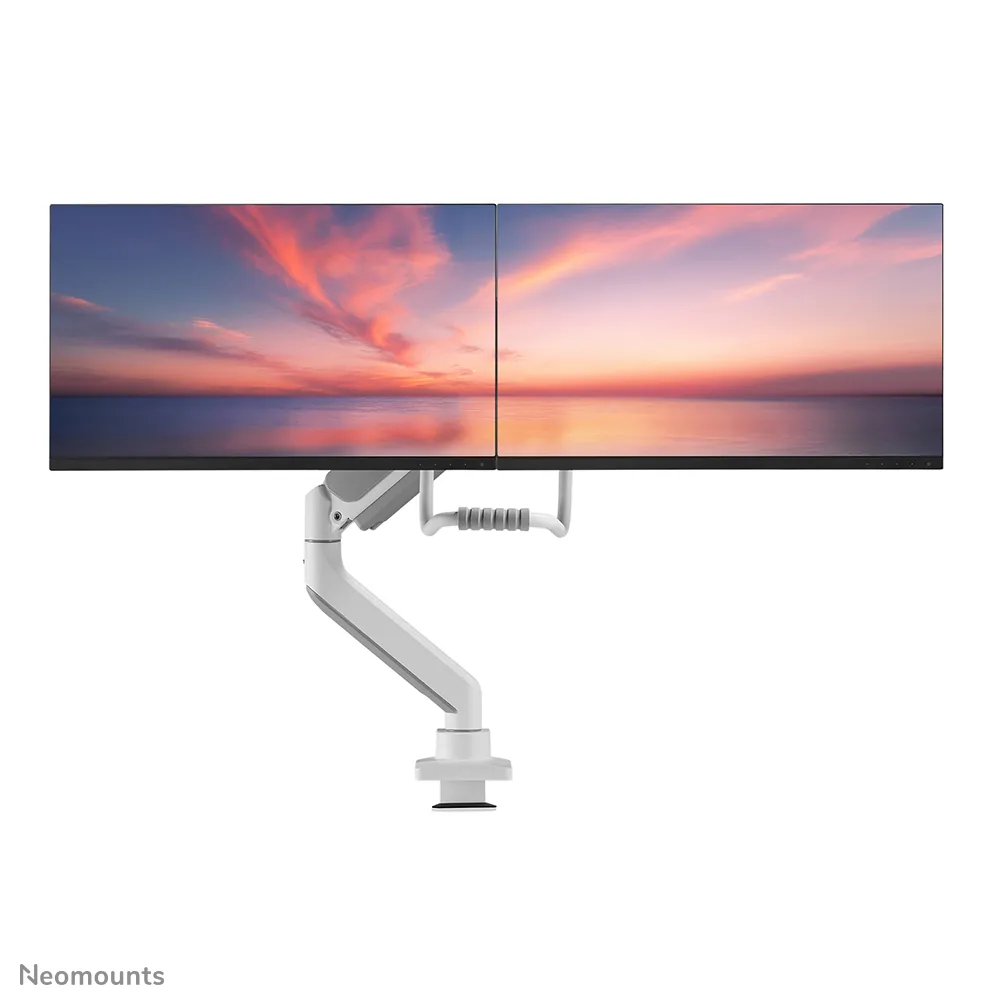 Neomounts by Newstar DS75-450WH2, -skrivbordsfäste, 32", 8kg, vit