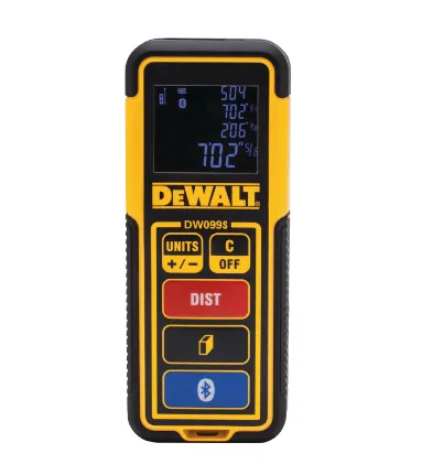 DeWalt DW099S-XJ - laser distance measure with Bluetooth