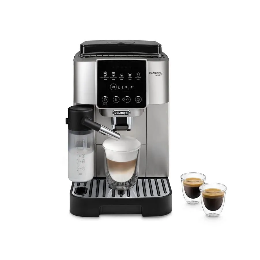 Delonghi Magnifica Start ECAM220.80 - coffee maker, fully automatic, Black, Silver