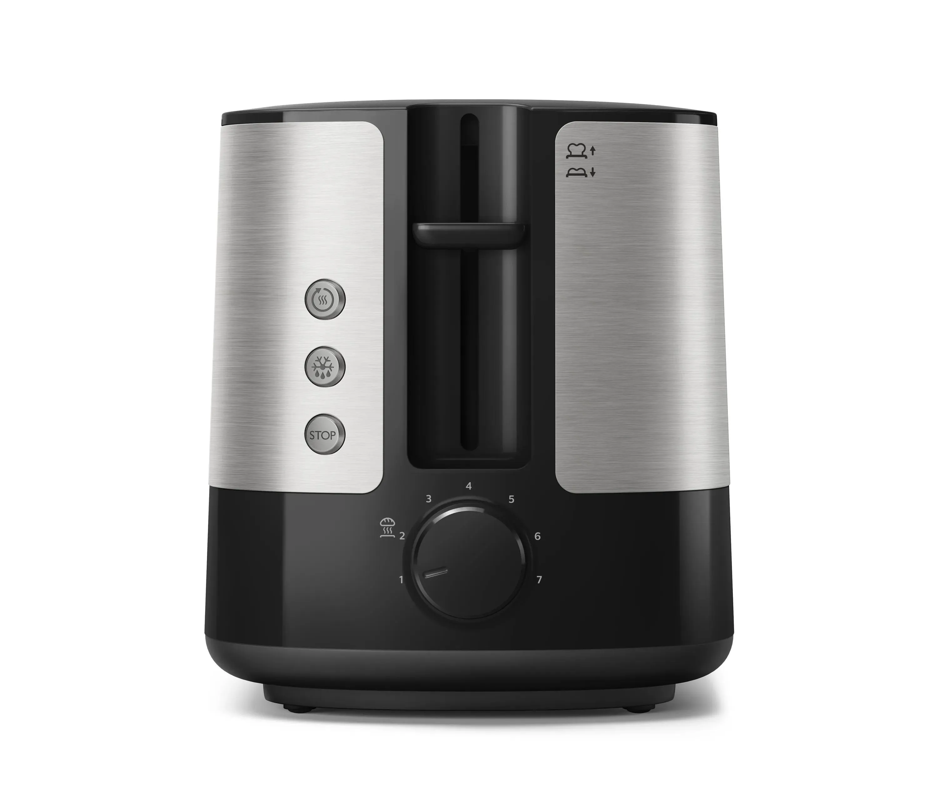Philips Viva Collection HD2639/90 toaster, 2 slices, Stainless steel
