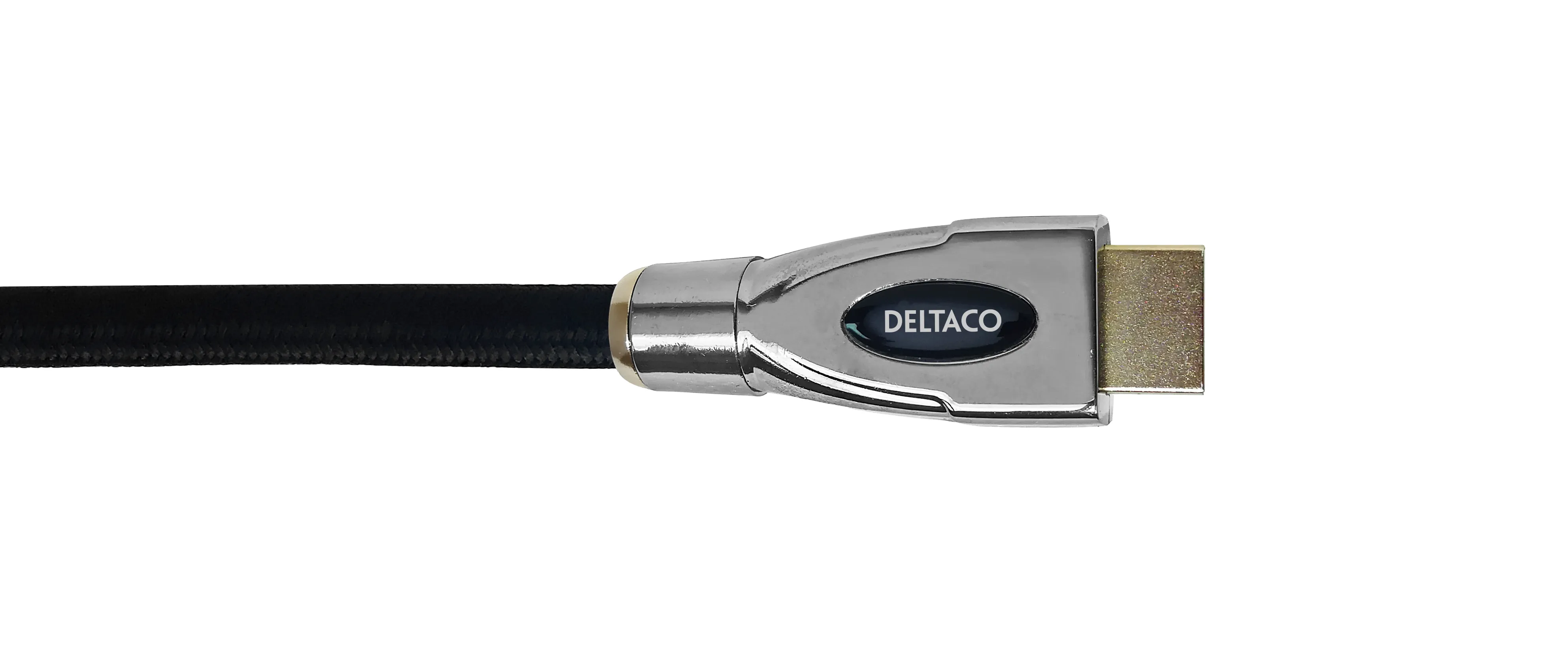 Deltaco HDMI 2.0 - HDMI aktiv, 15 m, Svart