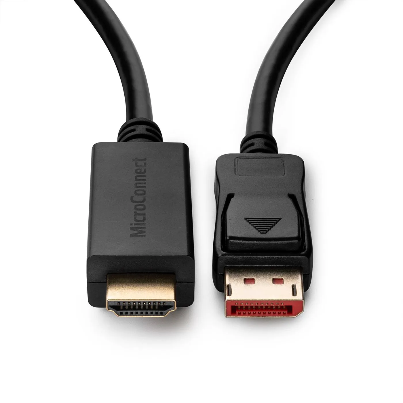 MicroConnect DisplayPort 1.4 &ndash; HDMI 2.0 cable, 4K, 0.5 m, Black
