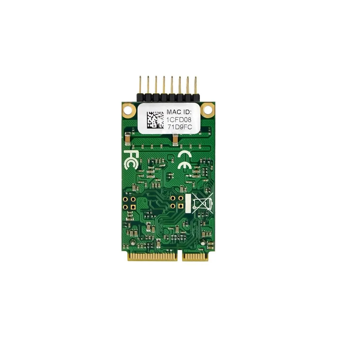 MICROCONNECT Mini PCIe 82583-D - Dual-Port Gigabit Ethernet Network Adapter