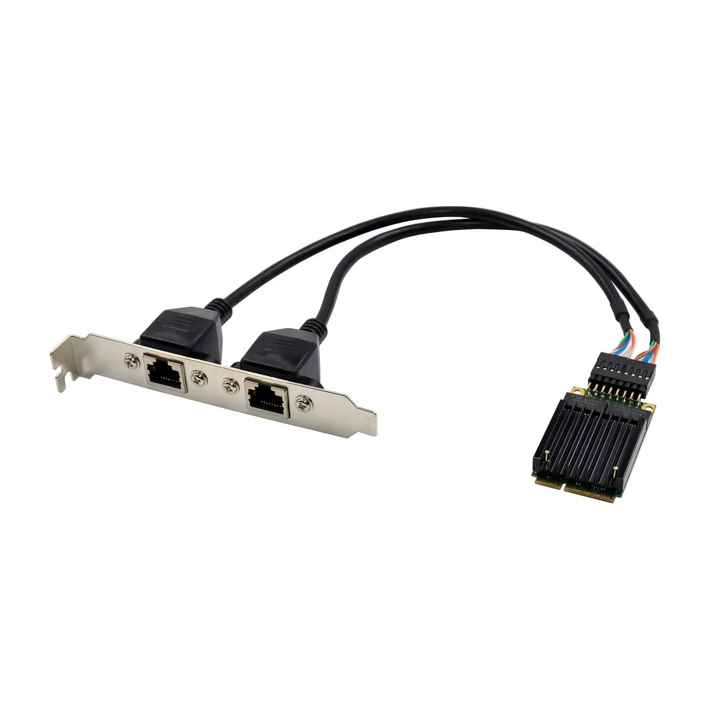 MICROCONNECT Mini PCIe 82583-D - Dual-Port Gigabit Ethernet Network Adapter