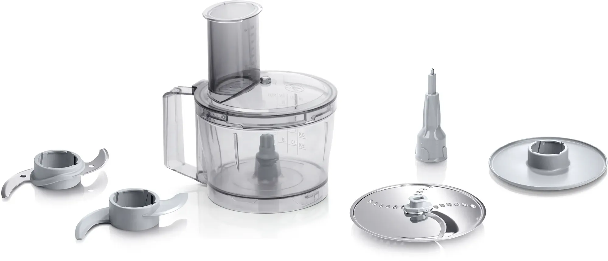 Bosch MultiTalent 3 MCM3100W K&oslash;kkenmaskine 2.3liter Hvid/gr&aring;
