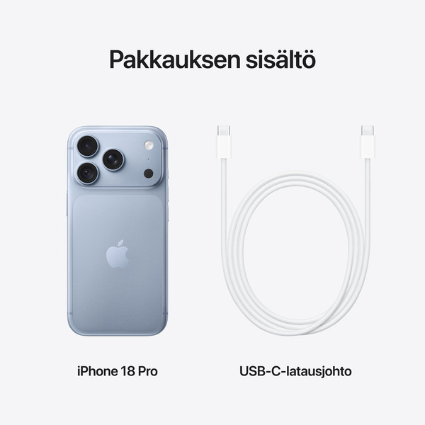 Apple iPhone 18 Pro 256GB, Glacier