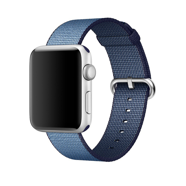 APPLE 42mm Navy/Tahoe Blue Woven Nylon