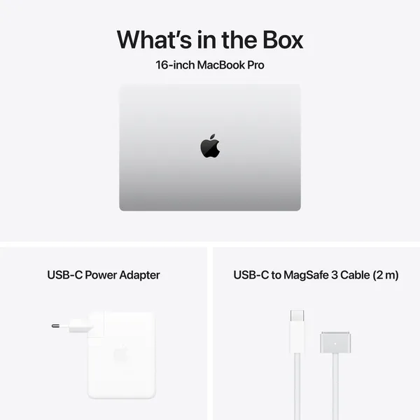 Apple MacBook Pro 16&quot; M4 Pro (14C / 20C), 24GB, 512GB - notebook, Silver (FIN/SWE)