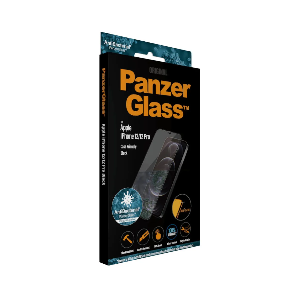 PanzerGlass Case Friendly, iPhone 12 / 12 Pro - Screen Glass