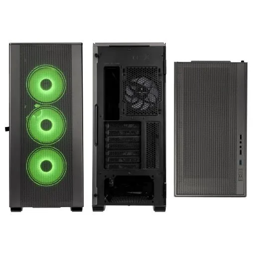 Kolink Stronghold Prism ARGB - midi-tower, gunmetal grey