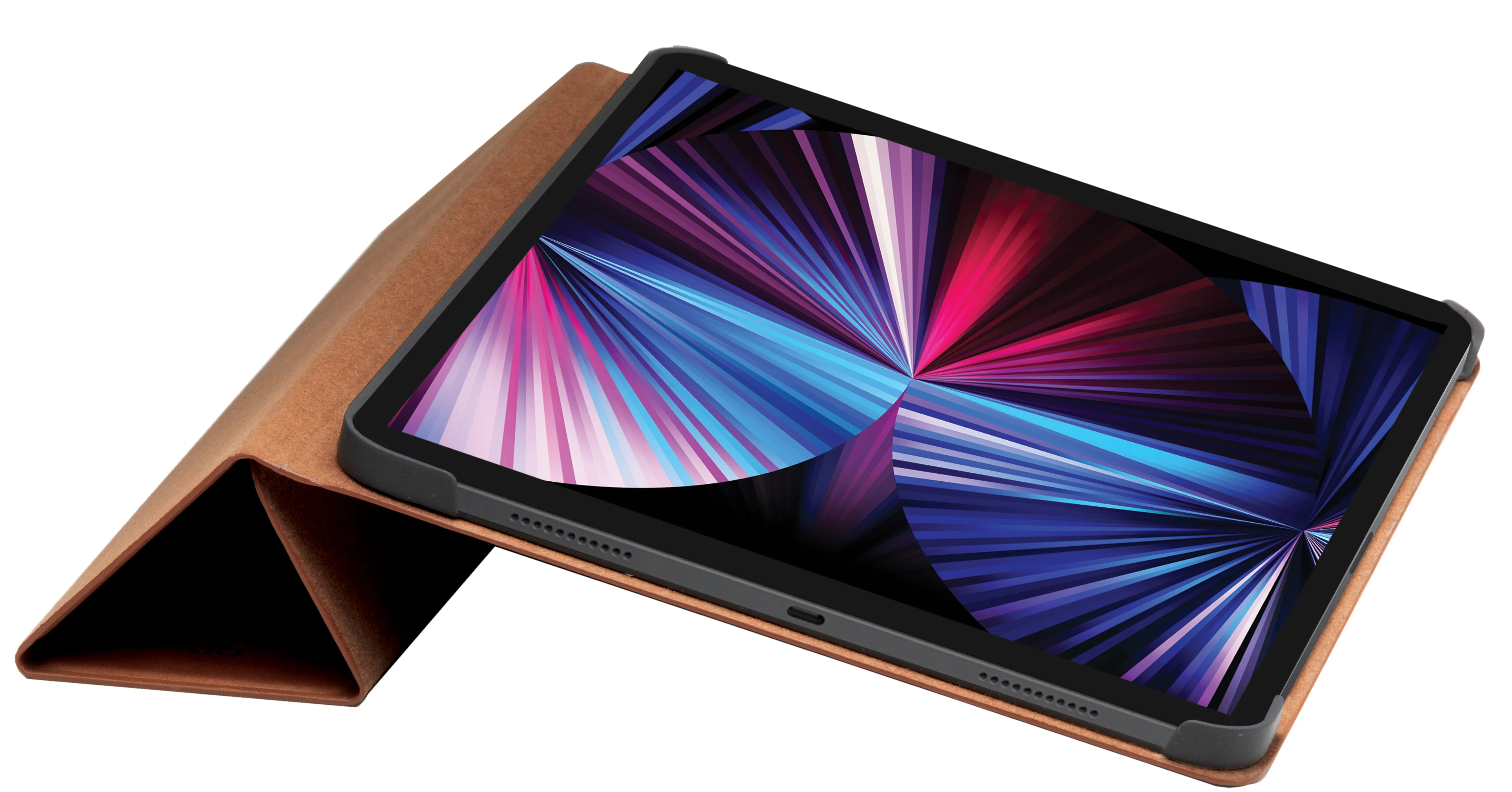 iPad 10.2'' (8/9th gen.) 2020/2021 Case Risskov, Tan