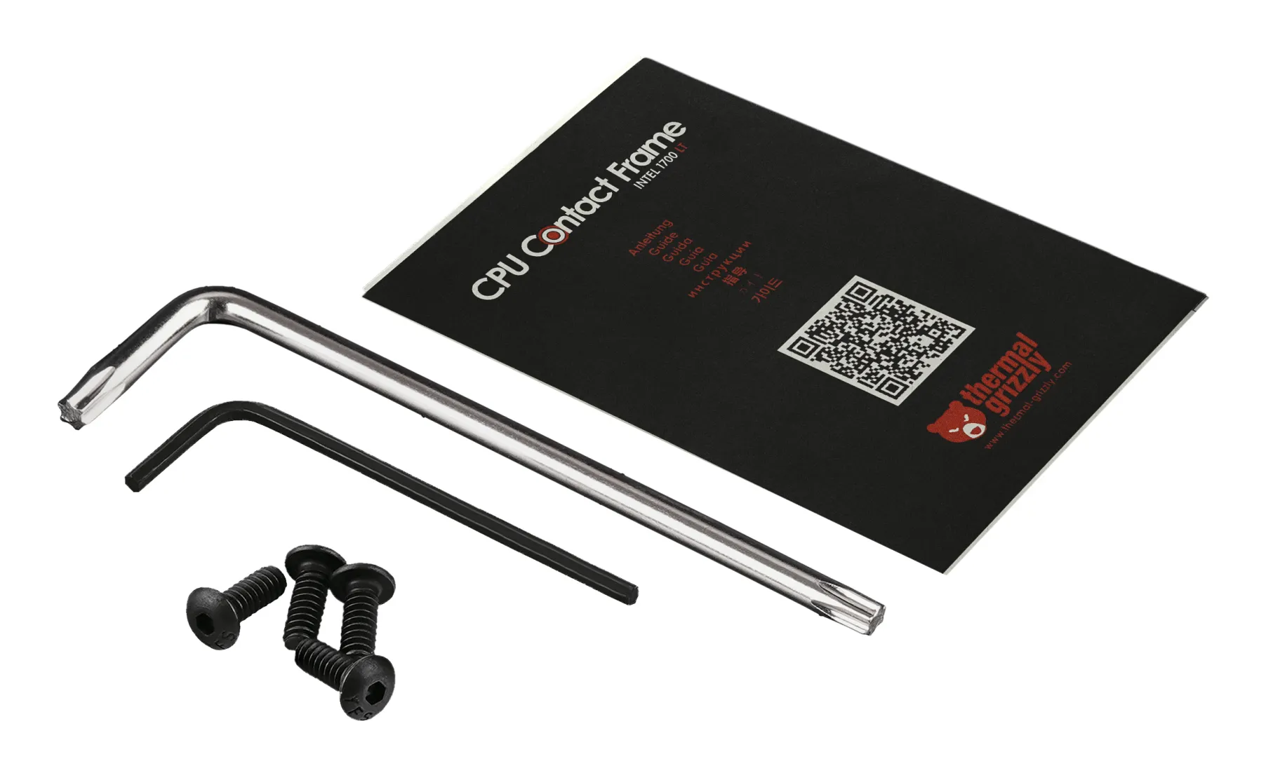 Thermal Grizzly Intel 1700 LT LGA1700 CPU Contact Frame, Black
