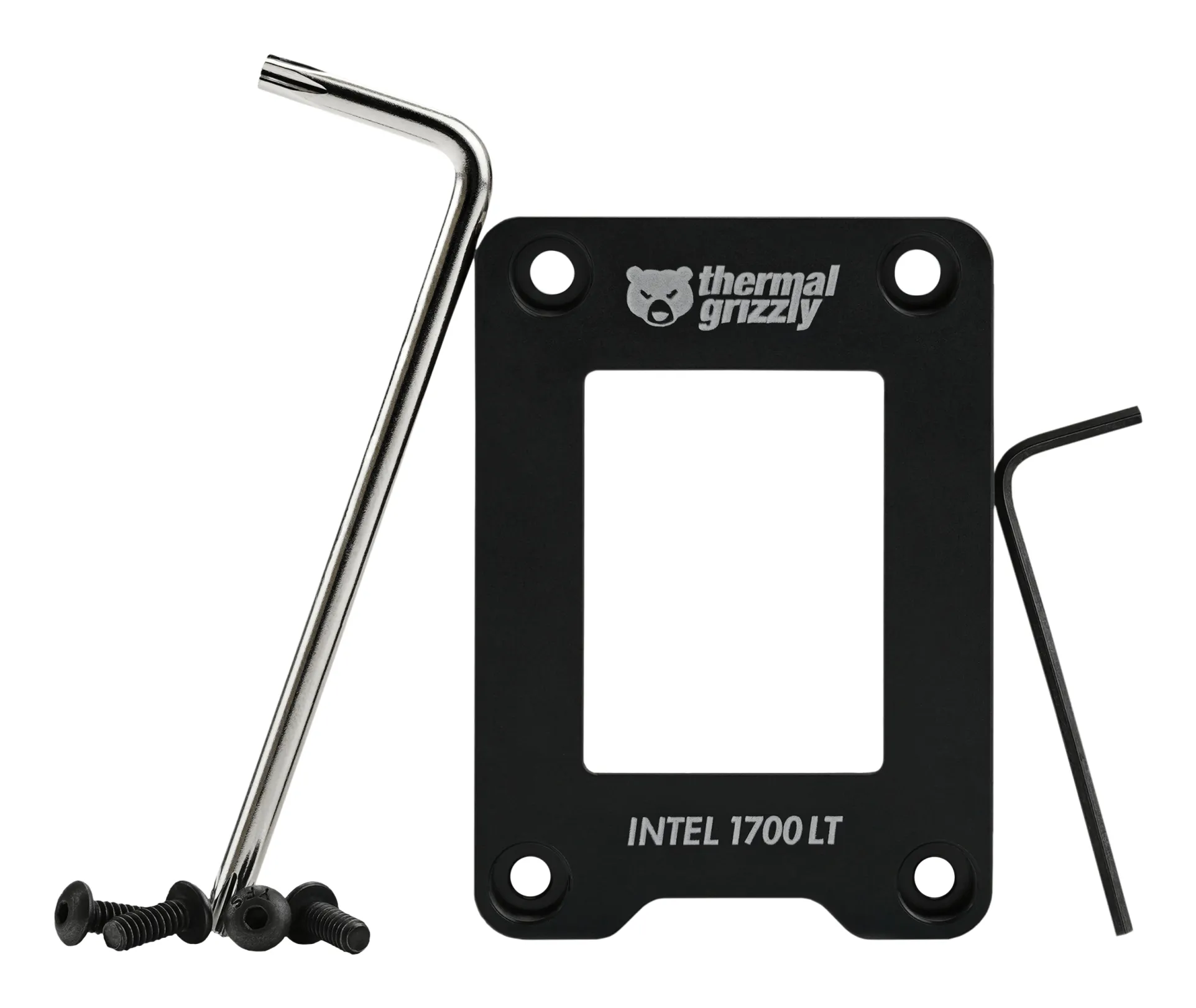 Thermal Grizzly Intel 1700 LT LGA1700 CPU Contact Frame, Black