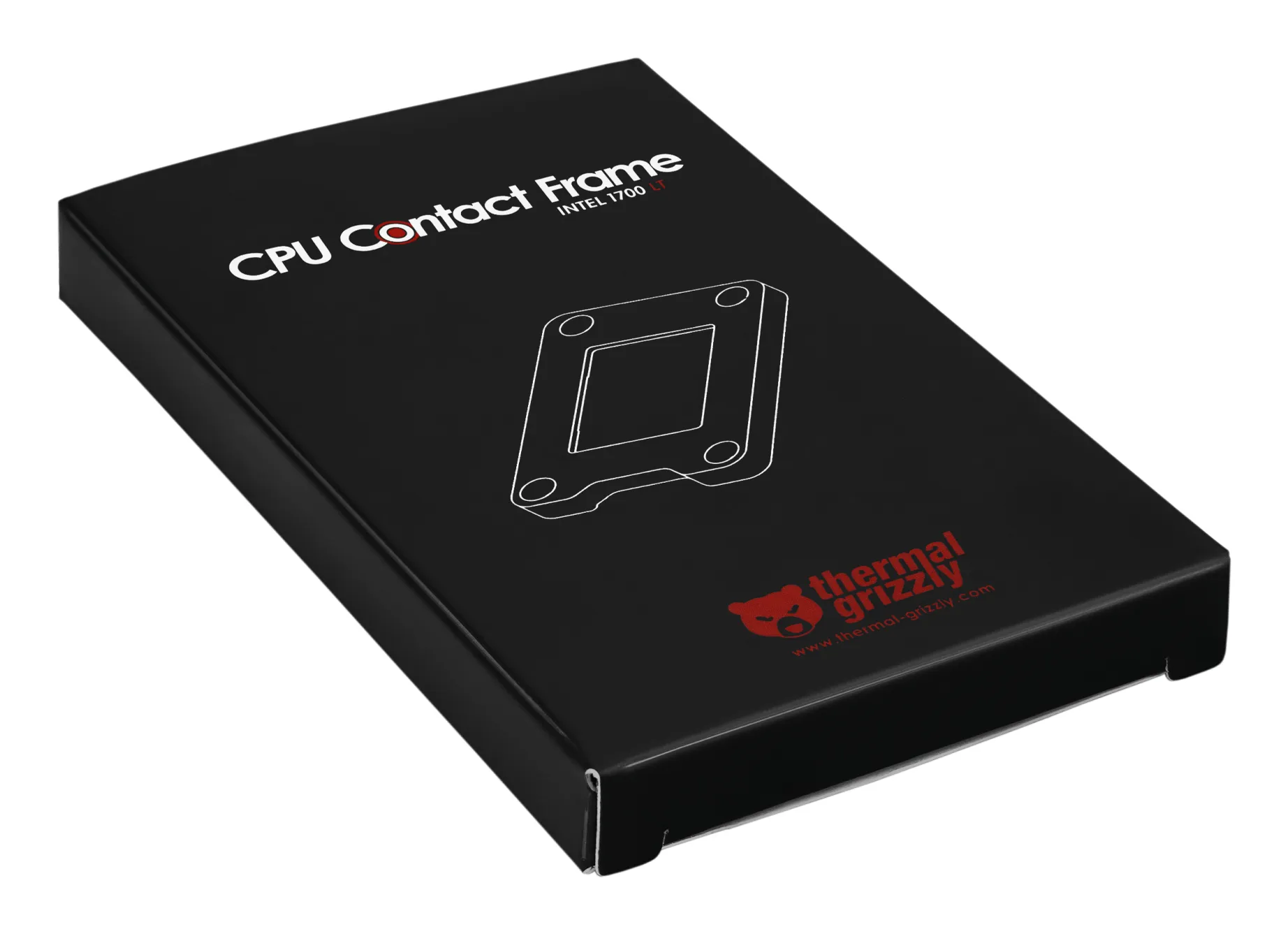 Thermal Grizzly Intel 1700 LT LGA1700 CPU Contact Frame, Black