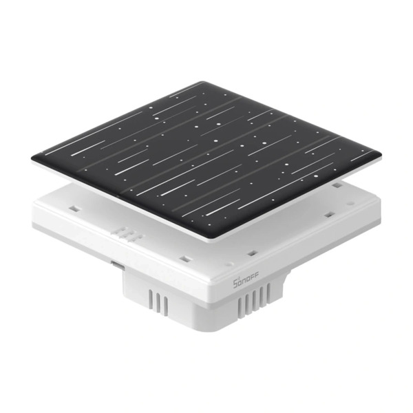 SONOFF T5 Star 4C - Decorative replacement cover, black