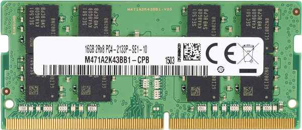 HP - DDR4 - 4 Gt - DIMM 288 nastaa - 2400 MHz / PC4-19200 - 1.2 V - rekister&ouml;ity - ECC malleihin Workstation Z440, Z640, Z840