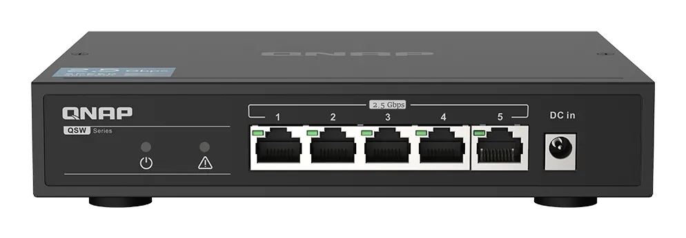 6-bay NAS AMD Ryzen V1500B 8GB DDR4 RAM +-NAS-palvelin