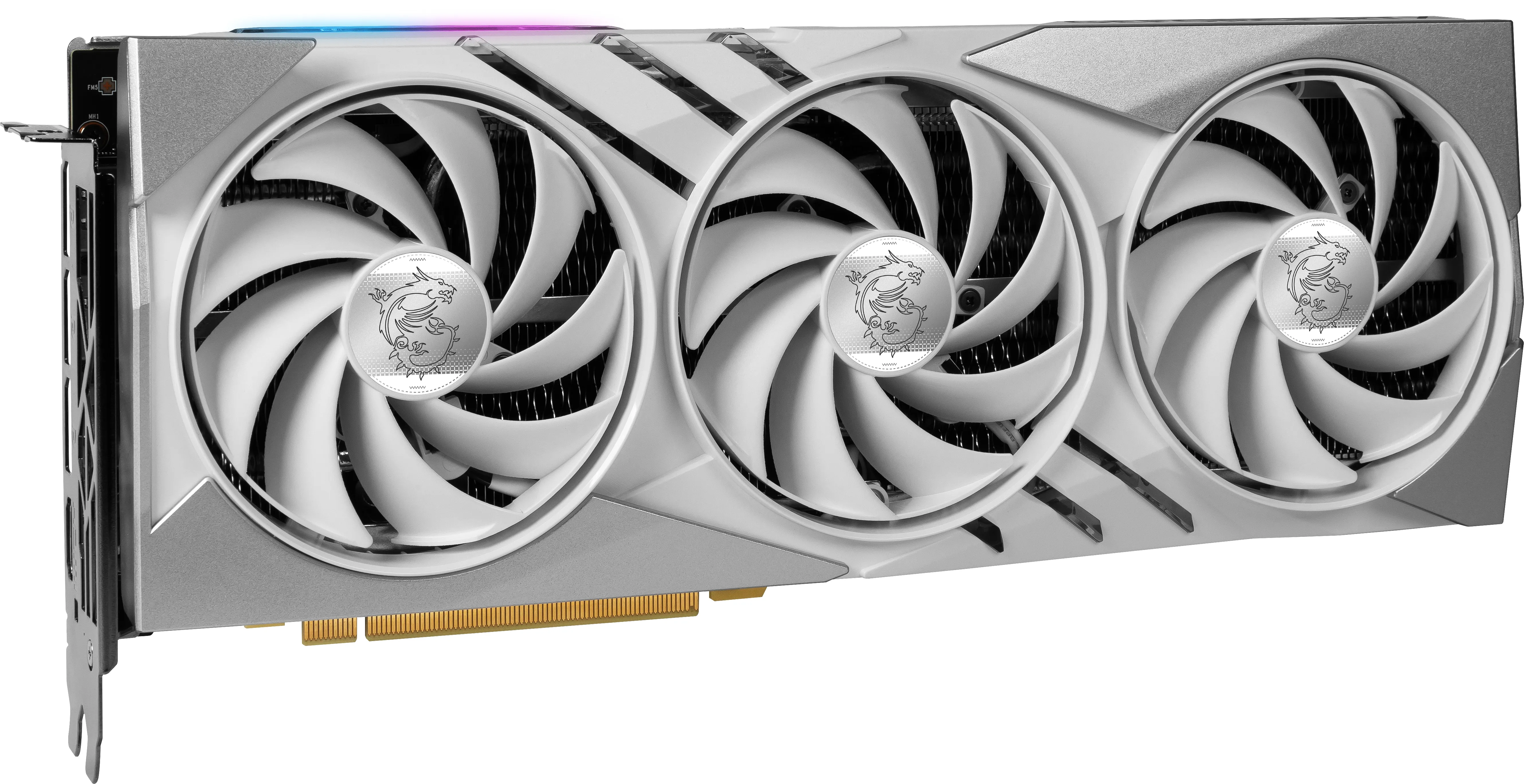 MSI GeForce RTX 4070 SUPER Gaming X Slim White 12GB - Graphics card