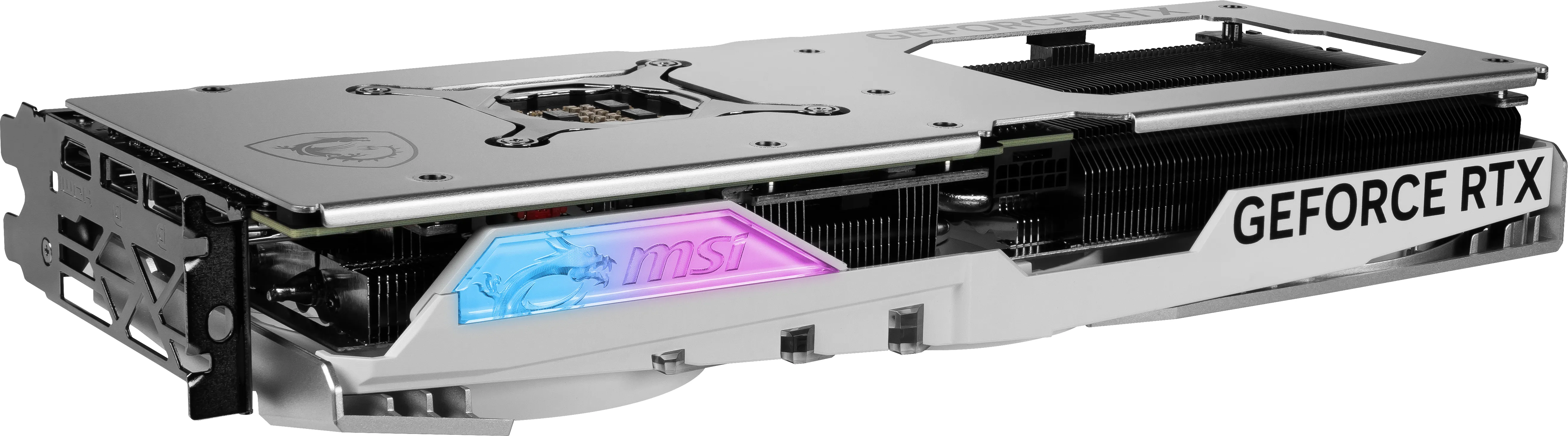 MSI GeForce RTX 4070 SUPER Gaming X Slim White 12GB - Graphics card