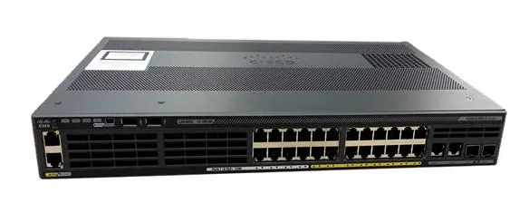 Cisco Catalyst 2960X-24TS-LL - Kytkin - Hallinnoitu - 24 x 10/100/1000 + 2 x Gigabit SFP - ty&ouml;p&ouml;yt&auml;, r&auml;kkiin asennettava