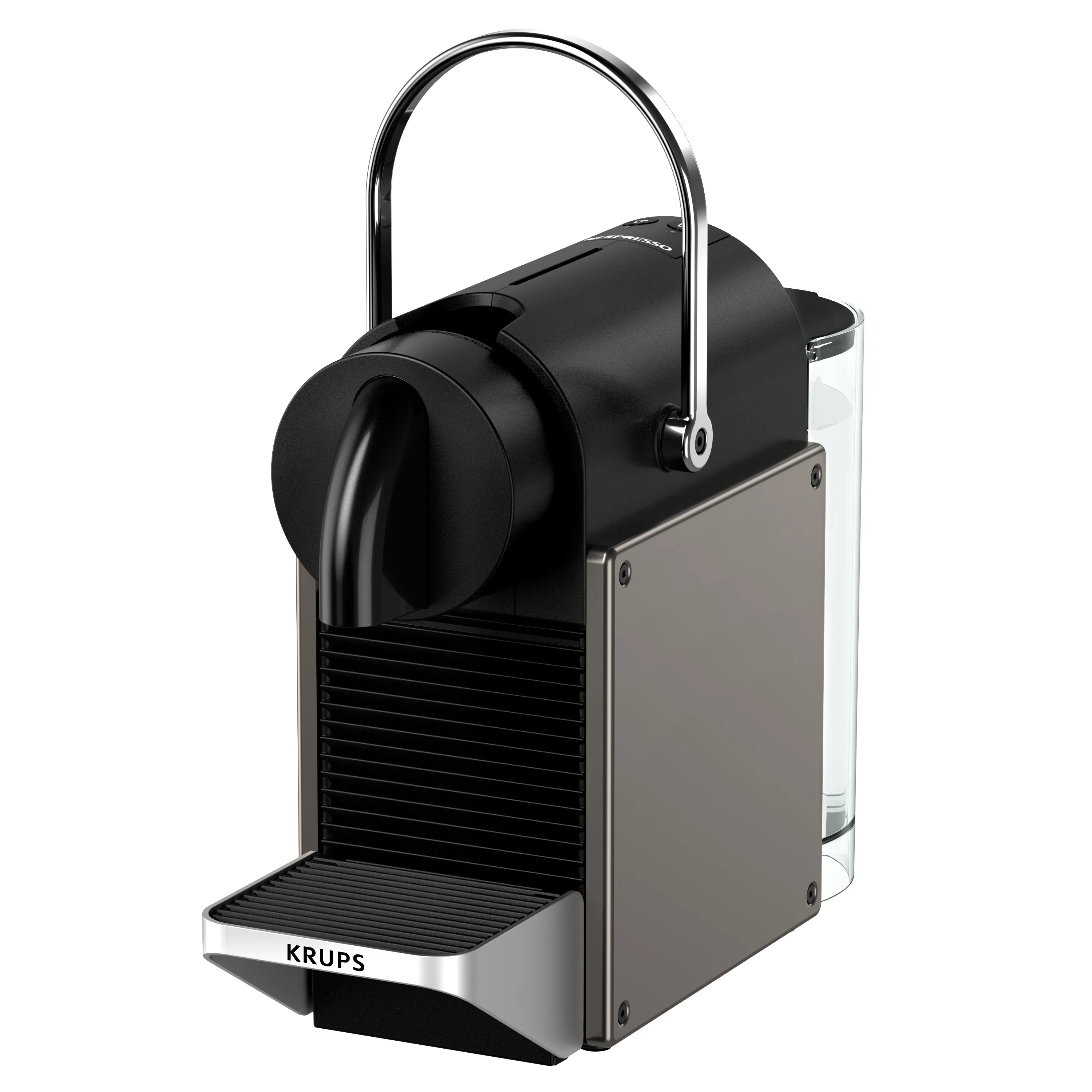 Krups Pixie XN306T10 - kapselmaskin, Svart, Titan