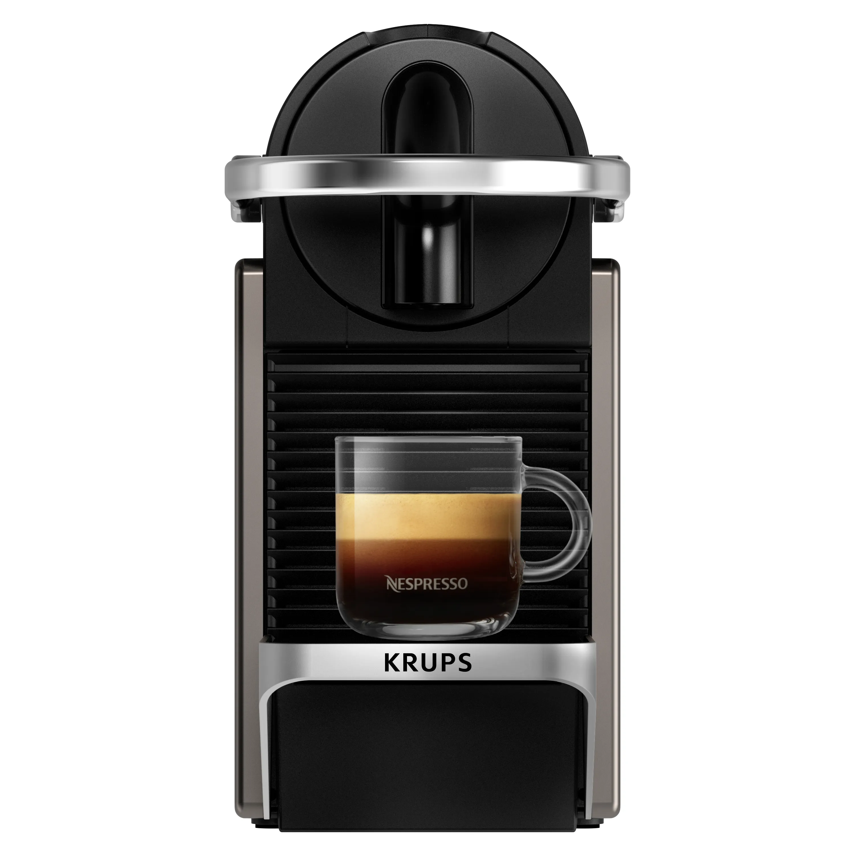 Krups Pixie XN306T10 - kapselmaskin, Svart, Titan