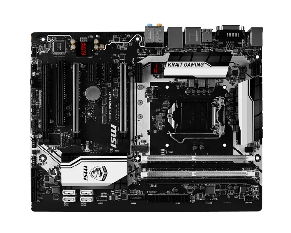 MSI Z170A KRAIT GAMING LGA1151 ATX DDR4 max RAM 64GB 4xSATA3 3xPCI-Ex16 DVI HDMI ThunderBolt