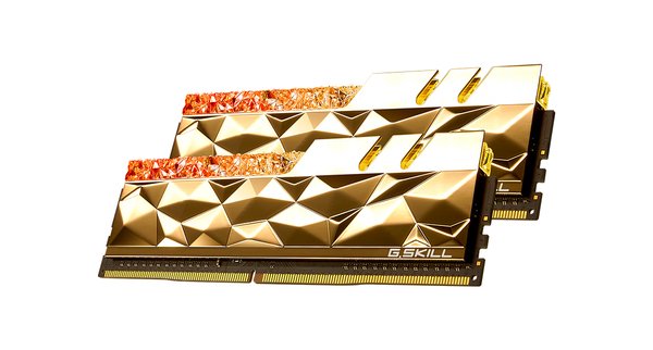 G.Skill Trident Z Royal 32GB (2 x 16GB) DDR4 4800 MHz, CL20 - memory, Gold