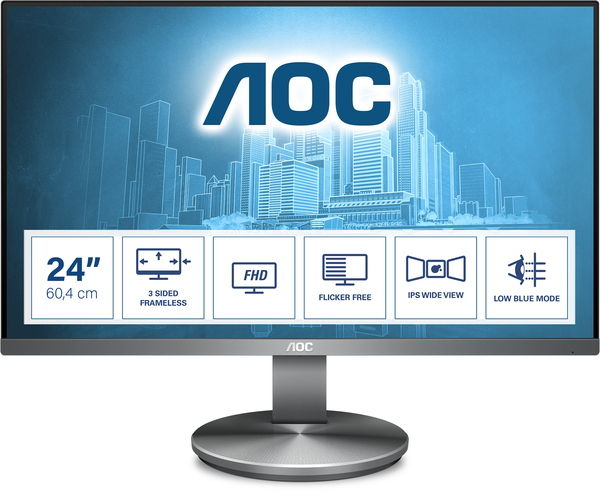 AOC 23.8&quot; I2490VXQ/BT, Full HD, IPS - monitor