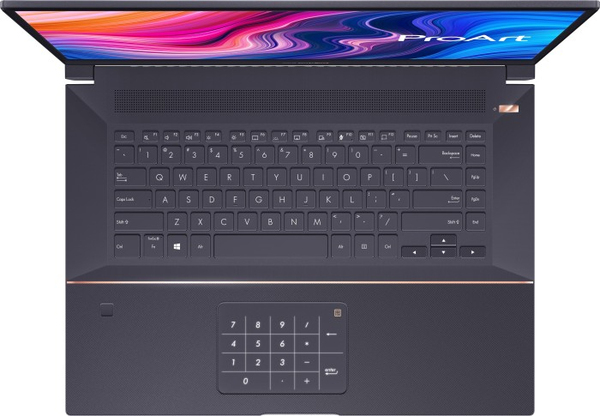 ASUS W700G1T-AV046R 17&quot;&quot; Matt-I7-9750H-NVIDIA Quadro T1000(4GB GDDR5)-16GB-1TB-Win 10P bakgr.bely. tg