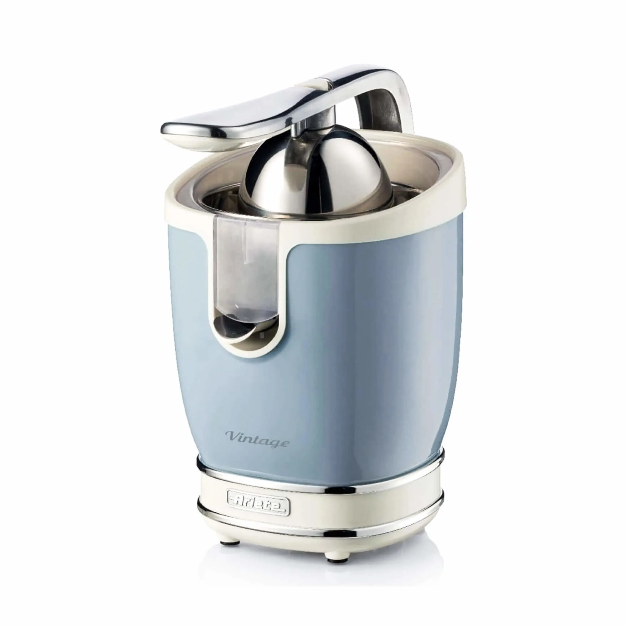 Ariete 0413BL Elektrisk citruspress, Ljusbl&aring; (0,6 L, 85 W)