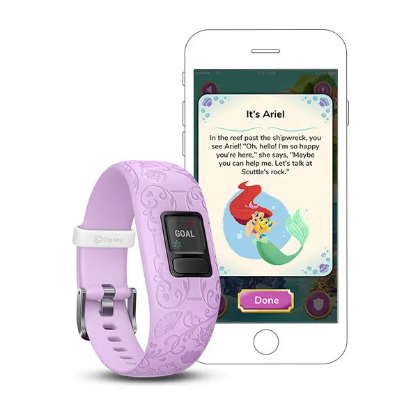 Garmin Vivofit Jr.2 Disney Princess, Purple