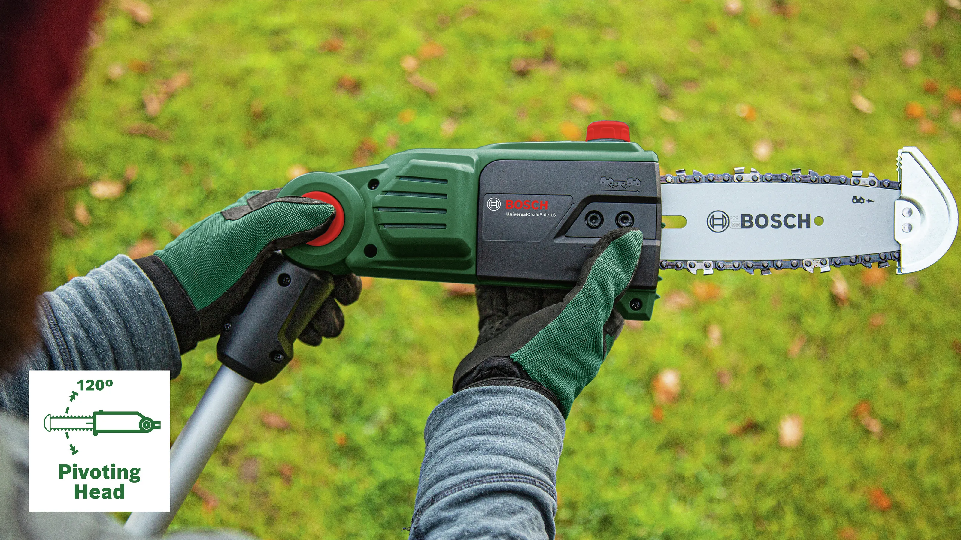 Bosch UniversalChainPole 18 - Grens&aring;g