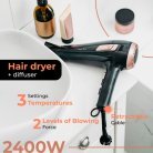 Adler AD 2283 2400W Hair Dryer, Black