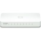 D-link 8-Port Easy Desktop  -kytkin, valkoinen