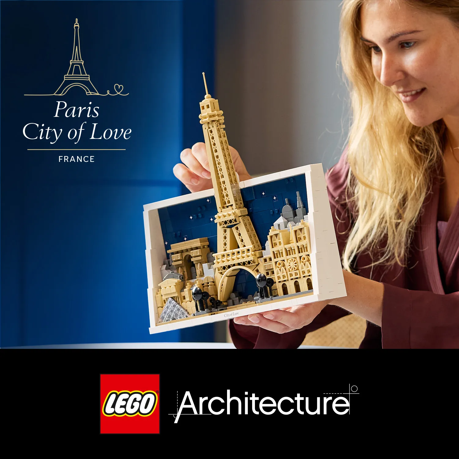 LEGO Architecture Pariisi &ndash; Rakkauden kaupunki 21064